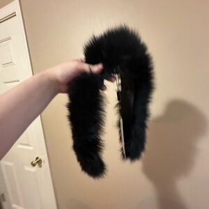 Women’s black fur